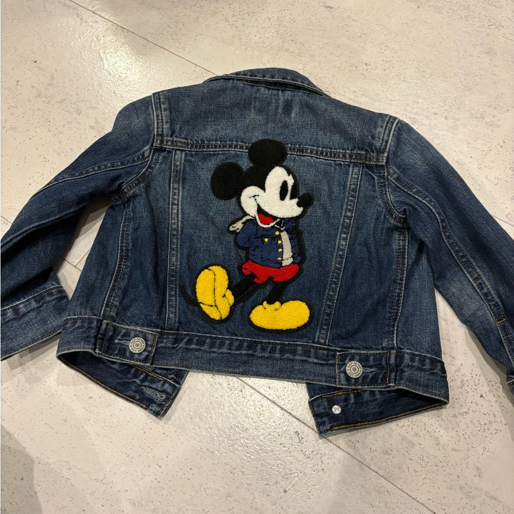 Gap × Disney Baby & Toddler Mickey Mouse Icon Denim Jacket